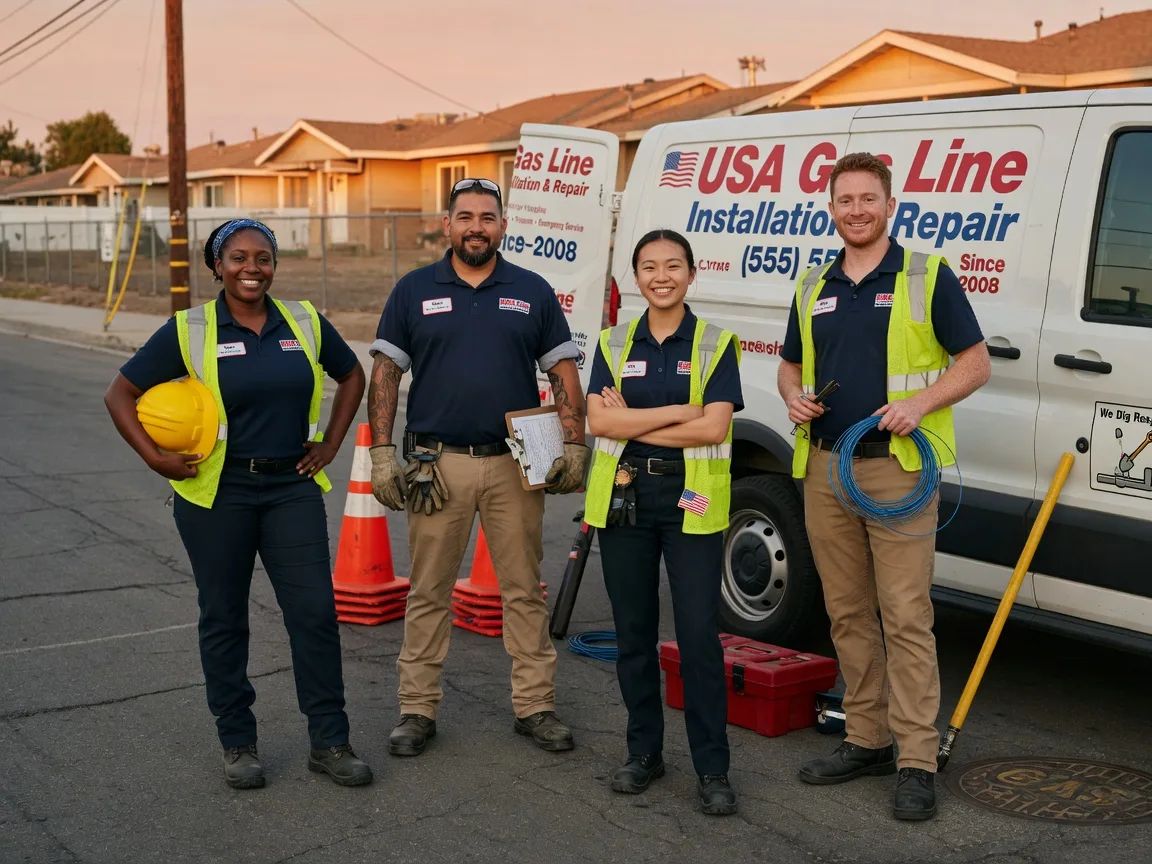 Gas Line Installation company in Morrisonville, IL